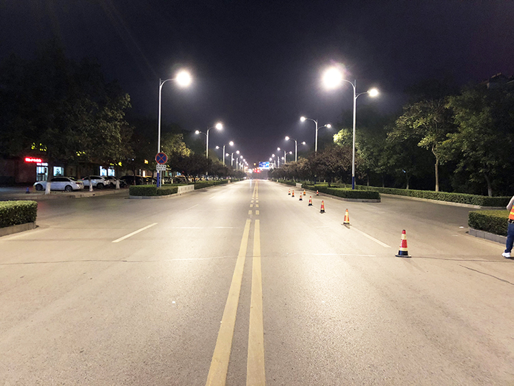 桓臺縣漁洋街、中心大街路燈節(jié)能改造工程